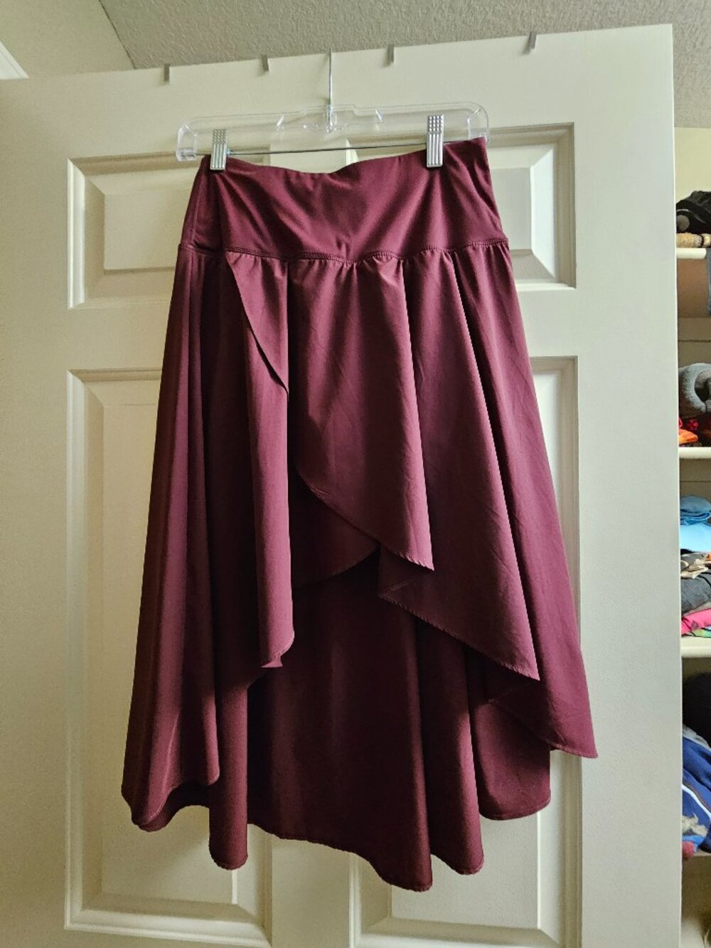 Halara Breezeful Hi-lo Skirt with shorts